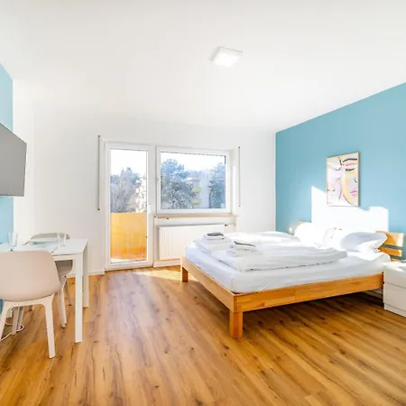 Gemuetliche, Moderne In Stadtnaehe アパート ヴュルツブルク